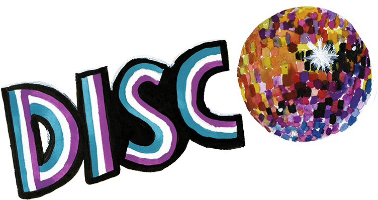 Disco Ball Sticker - Graphic Design Clipart (837x715), Png Download