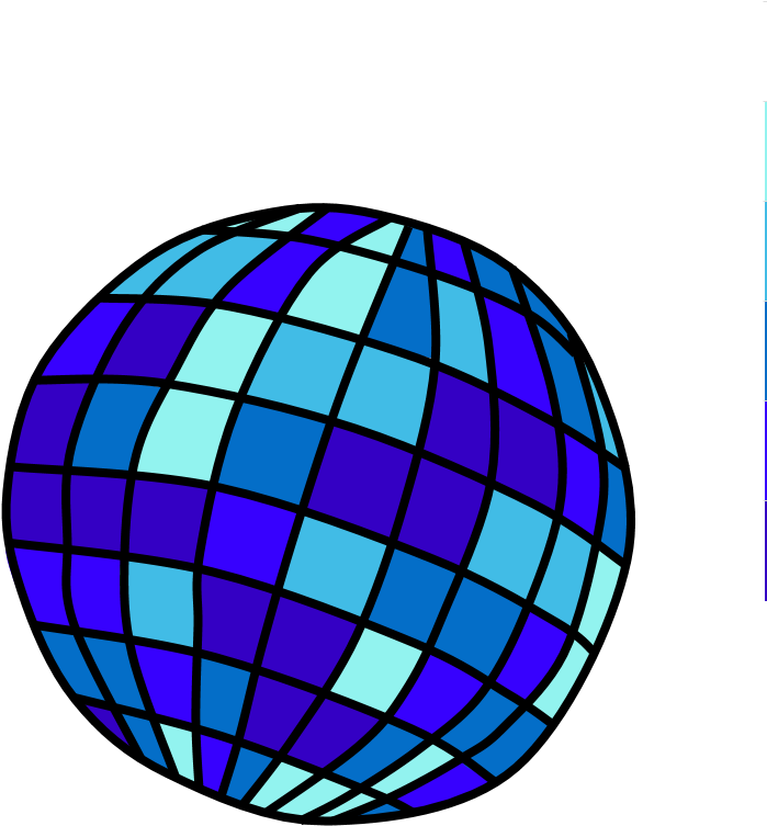 Disco Ball, Blue, Png - Circle Clipart (816x1056), Png Download