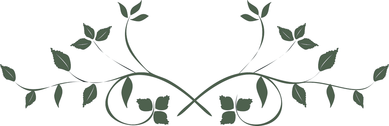 Wedding Flowers Png - Black Swirls Transparent Background Clipart (1280x416), Png Download