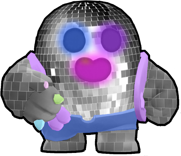 Idea[idea] Disco Ball Spike - Spike Brawl Stars Hd Clipart (679x572), Png Download