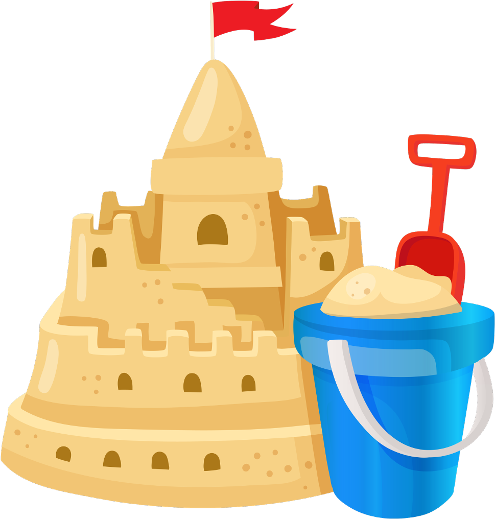 Sand Castle Png Image - Clipart Transparent Background Sand Castle (572x600), Png Download