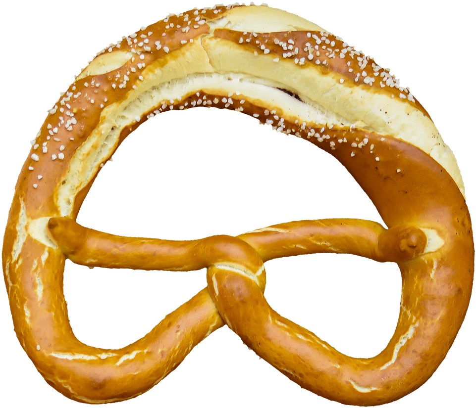 Download - Pretzel Transparent Clipart (1280x943), Png Download