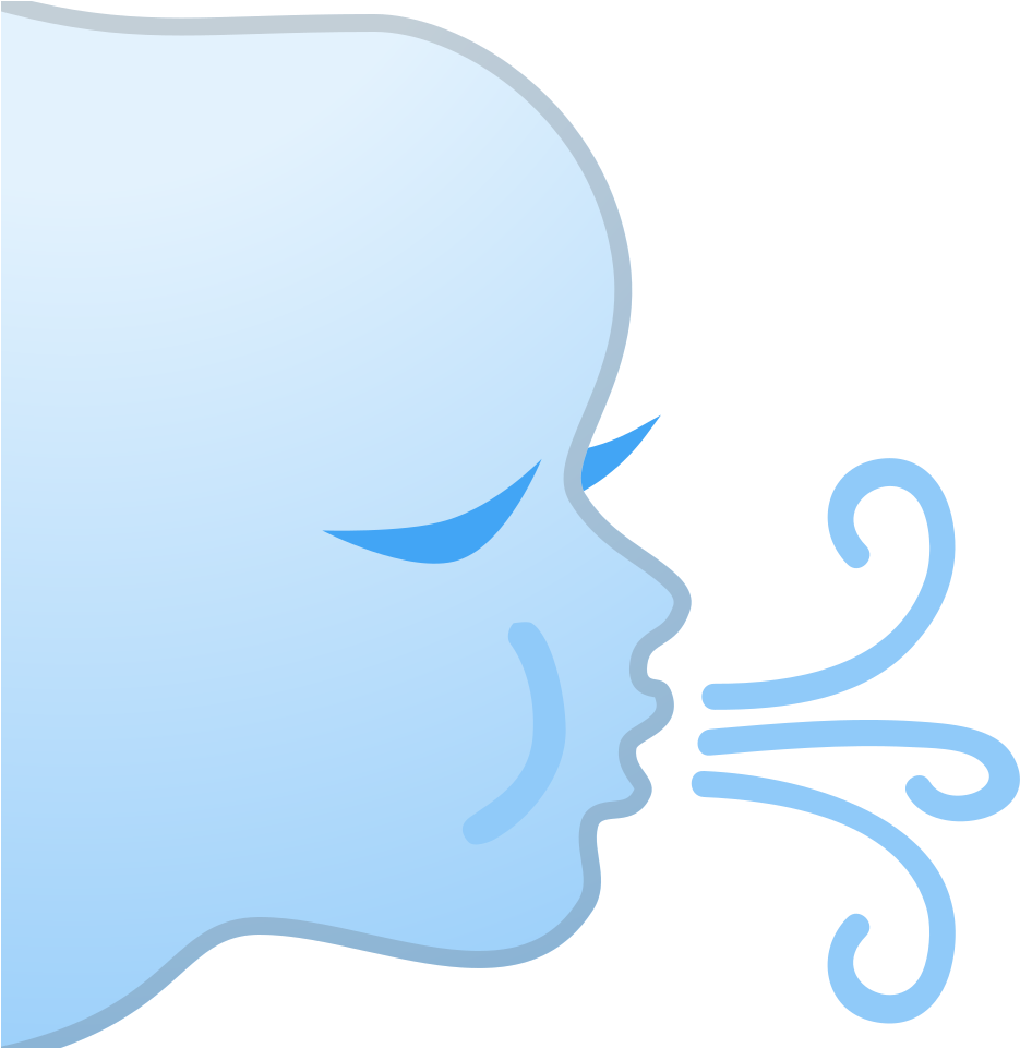 Download Svg Download Png - Emoticono Viento Clipart (1024x1024), Png Download