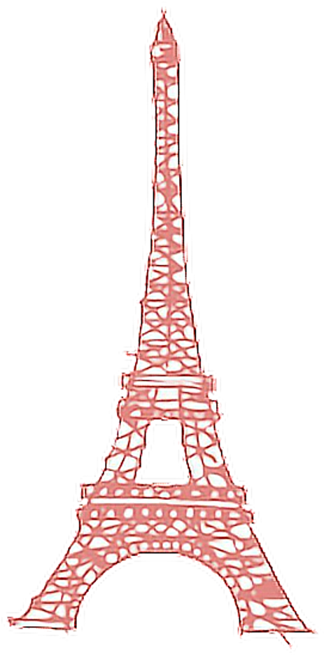 Eiffel Tower Png Tumblr - Night In Paris Outfit Clipart (463x934), Png Download