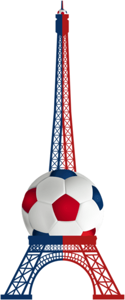Free Png Download Eiffel Tower Euro 2016 France Png - Best Eiffel Tower Drawing Clipart (480x1025), Png Download
