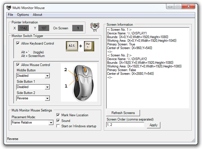 Multi Monitor Mouse - Mouse 1.1 Clipart (660x488), Png Download