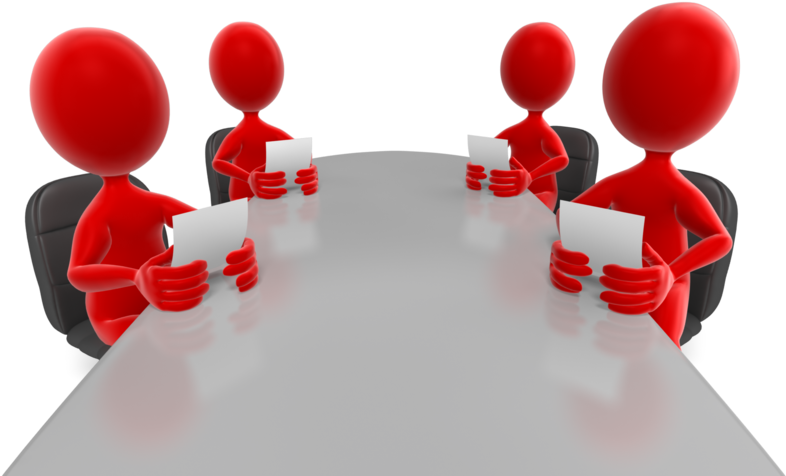 Stick Figure Meeting Png , Png Download - Meeting Figure Clipart (786x476), Png Download