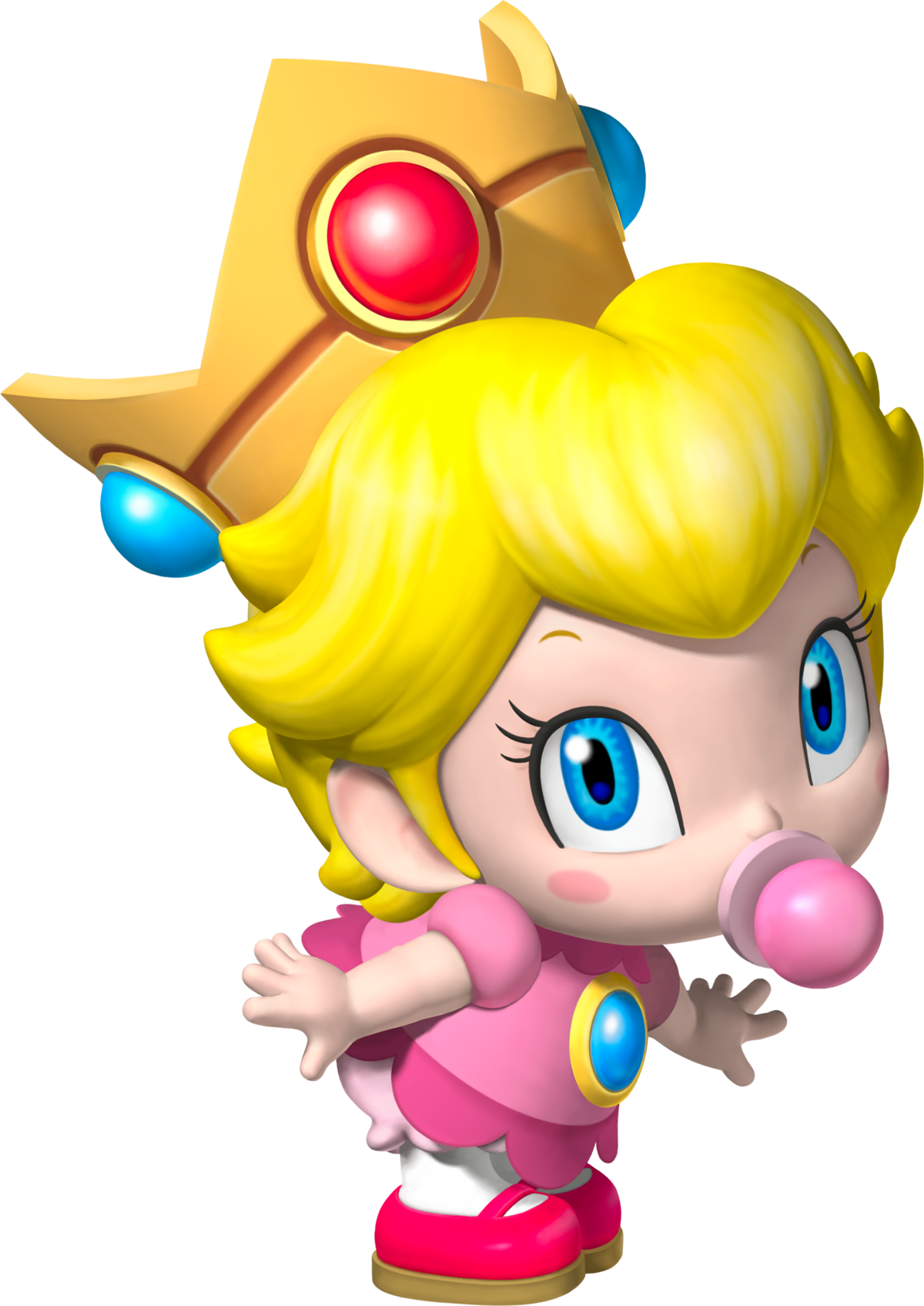 Baby Daisy Peach Y Rosalina Clipart (1200x1695), Png Download