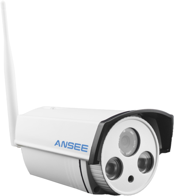 Ax-503r Smart Ir Bulet Ip Camera - Surveillance Camera Clipart (768x768), Png Download