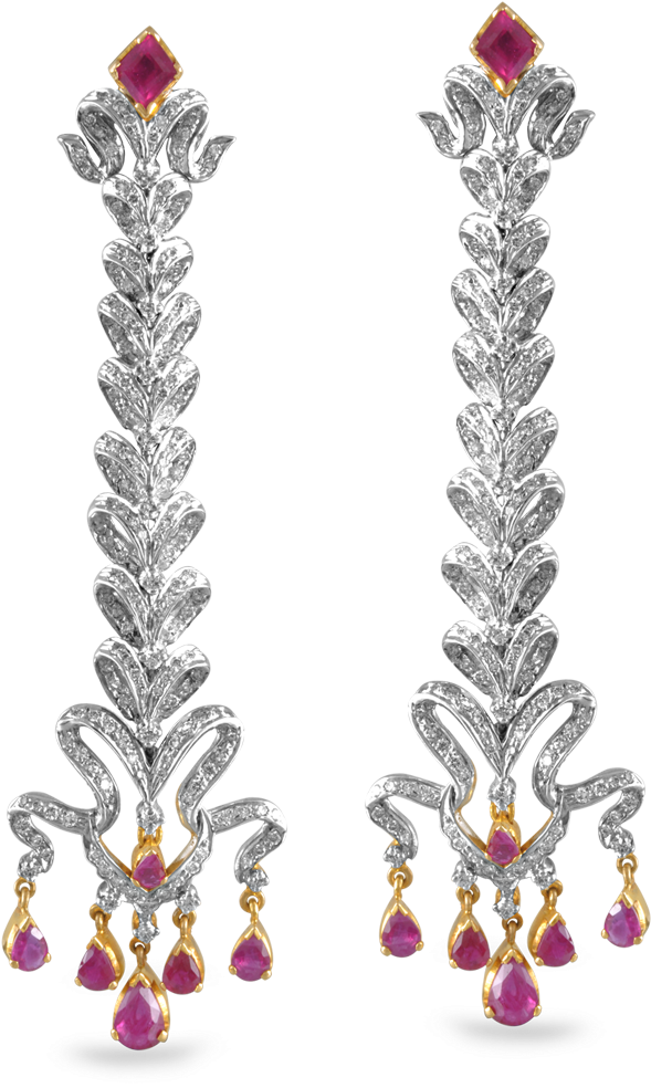 Click To Zoom - Earrings Clipart (589x984), Png Download