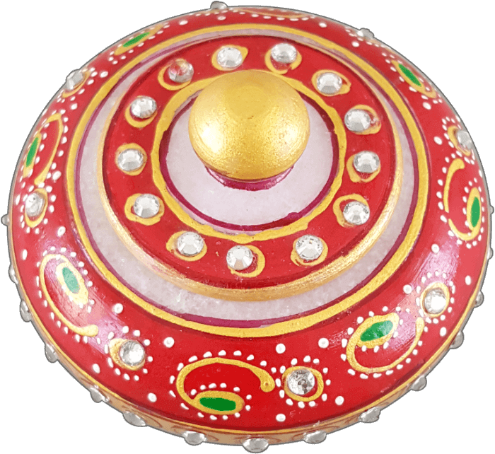 Tg-marble Sindoor Dani - Circle Clipart (700x642), Png Download