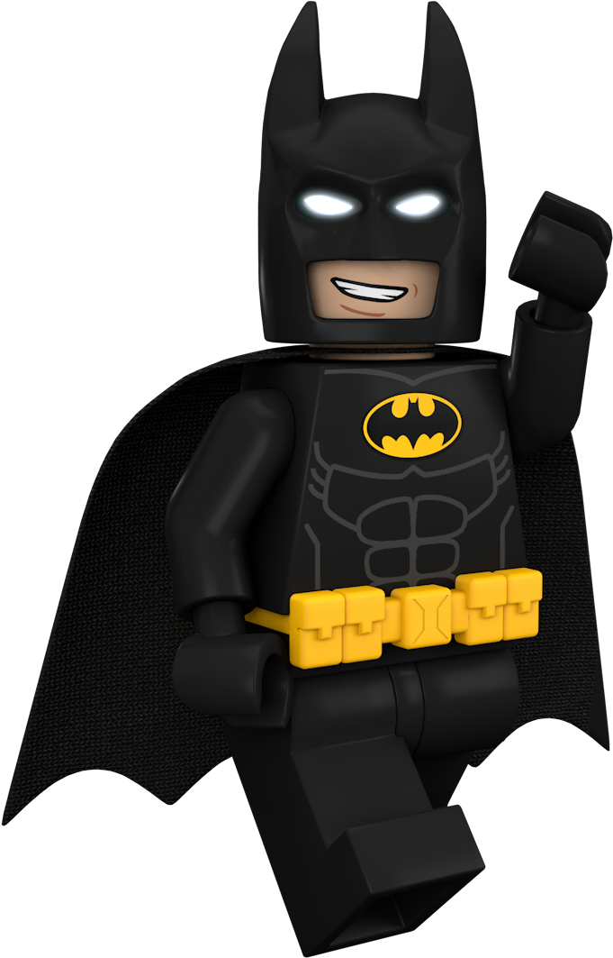 Batman Lego Png - Batman Lego Render Clipart (681x1063), Png Download