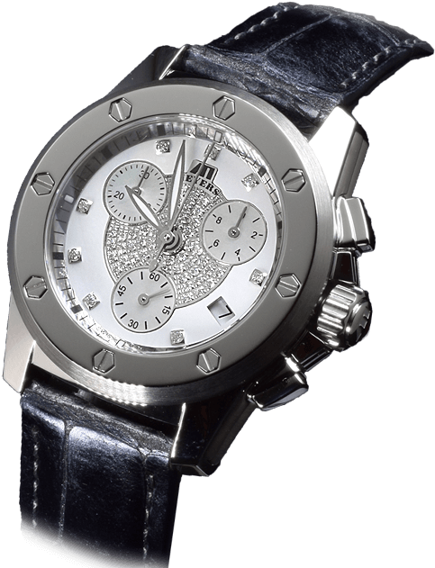 Lady Beach Automatic41 Mm - Analog Watch Clipart (561x638), Png Download