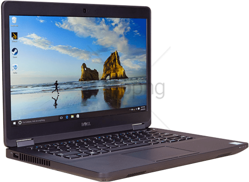 Dell Laptop Png Png Image With Transparent Background - Dell Latitude E5470 Png Clipart (850x612), Png Download