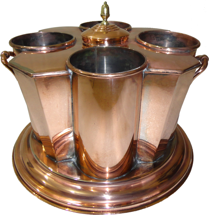 Wine Coller - Brass Clipart (700x700), Png Download