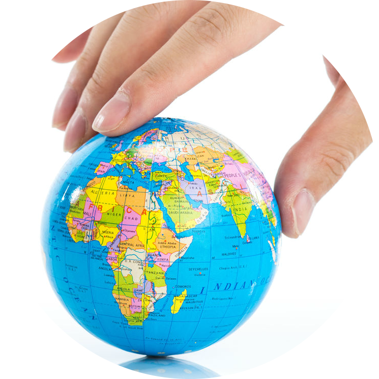 Globe Clipart (745x745), Png Download