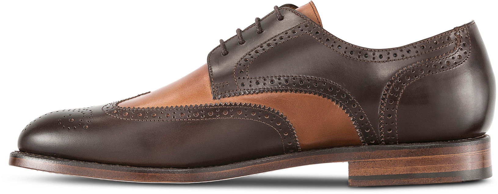 Wing Tip Blucher - Leather Clipart (2000x2000), Png Download