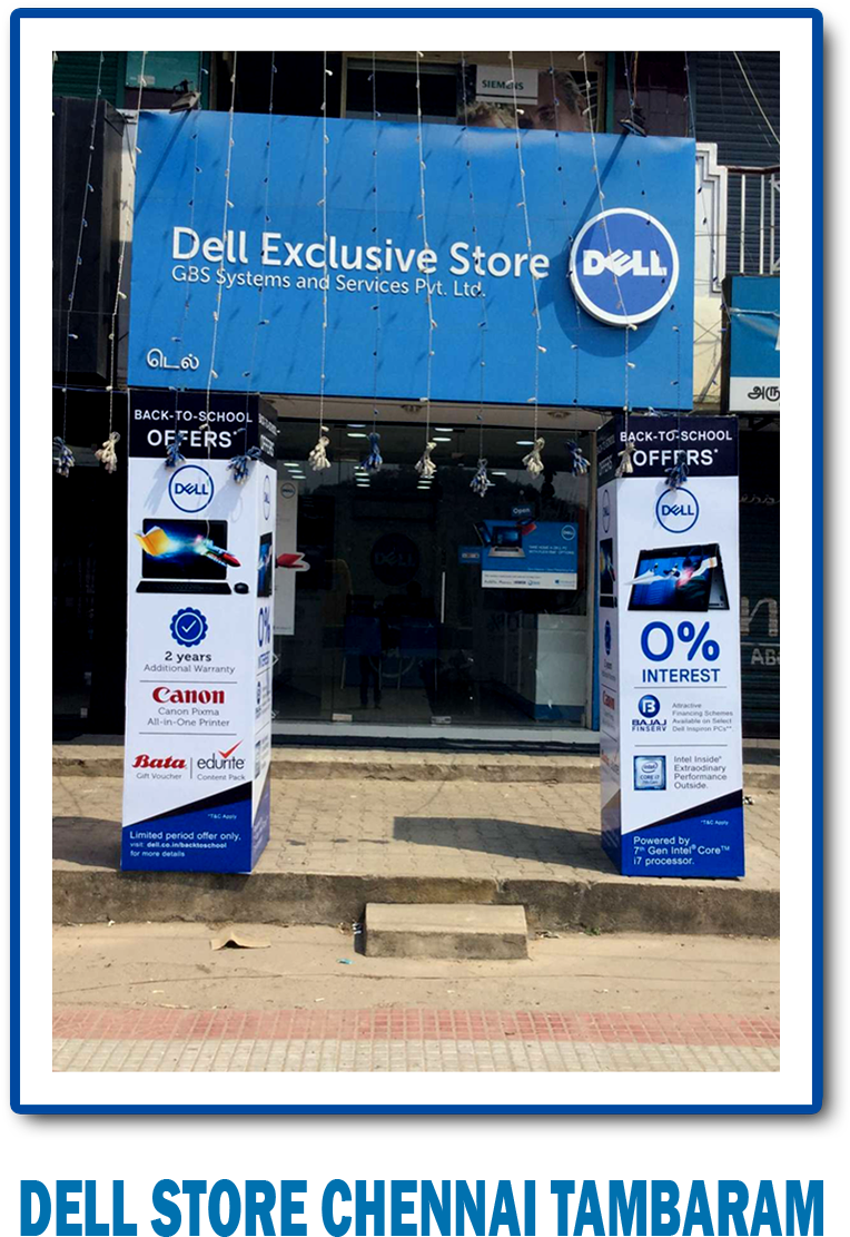 The Dell Showroom In Chennai Best Dell Store Provides - Banner Clipart (787x1181), Png Download
