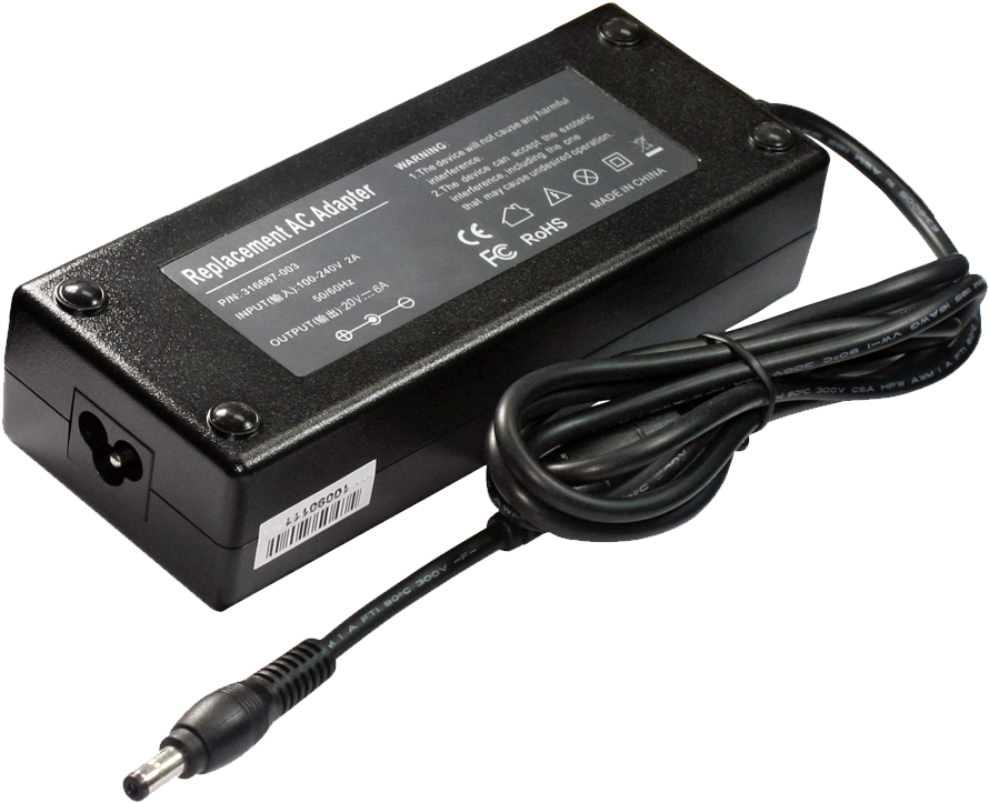 Laptop Adapters - Asus Vg245h Power Cord Clipart (1000x732), Png Download