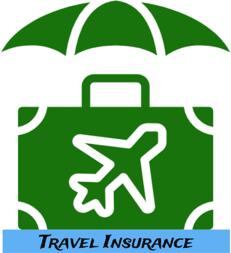 Travel - Travel Insurance Icon Png White Clipart (600x523), Png Download