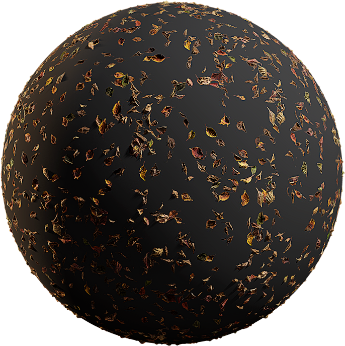 This Is A Single Texture Mod, For The Fallen Leaves - Sphere Clipart (720x720), Png Download