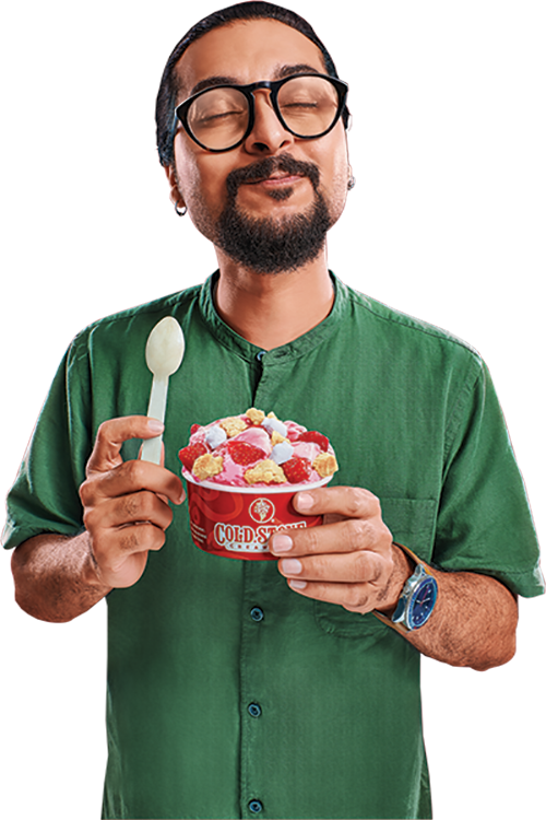 Ice Creamoholic - Eating Clipart (500x750), Png Download