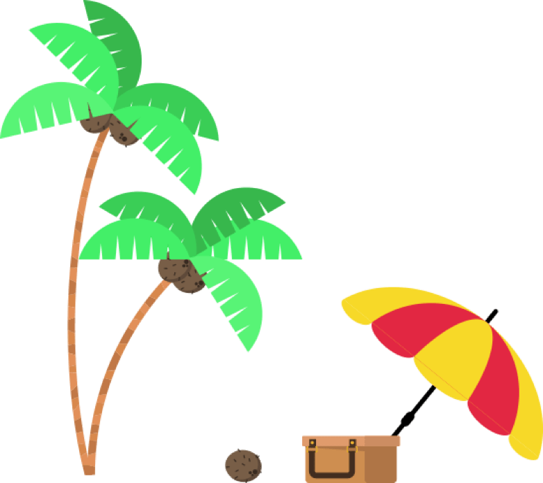 Palm Clipart (782x696), Png Download