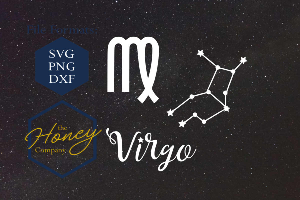 Virgo Clipart Svg - Graphic Design - Png Download (1200x800), Png Download