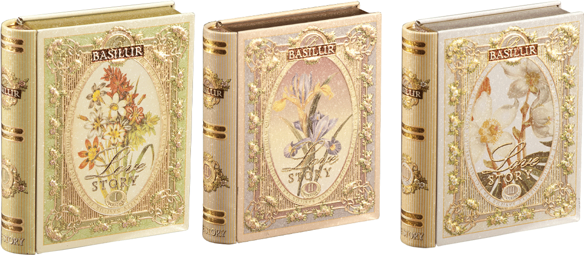 Basilur Love Story Collection - Box Clipart (1214x631), Png Download