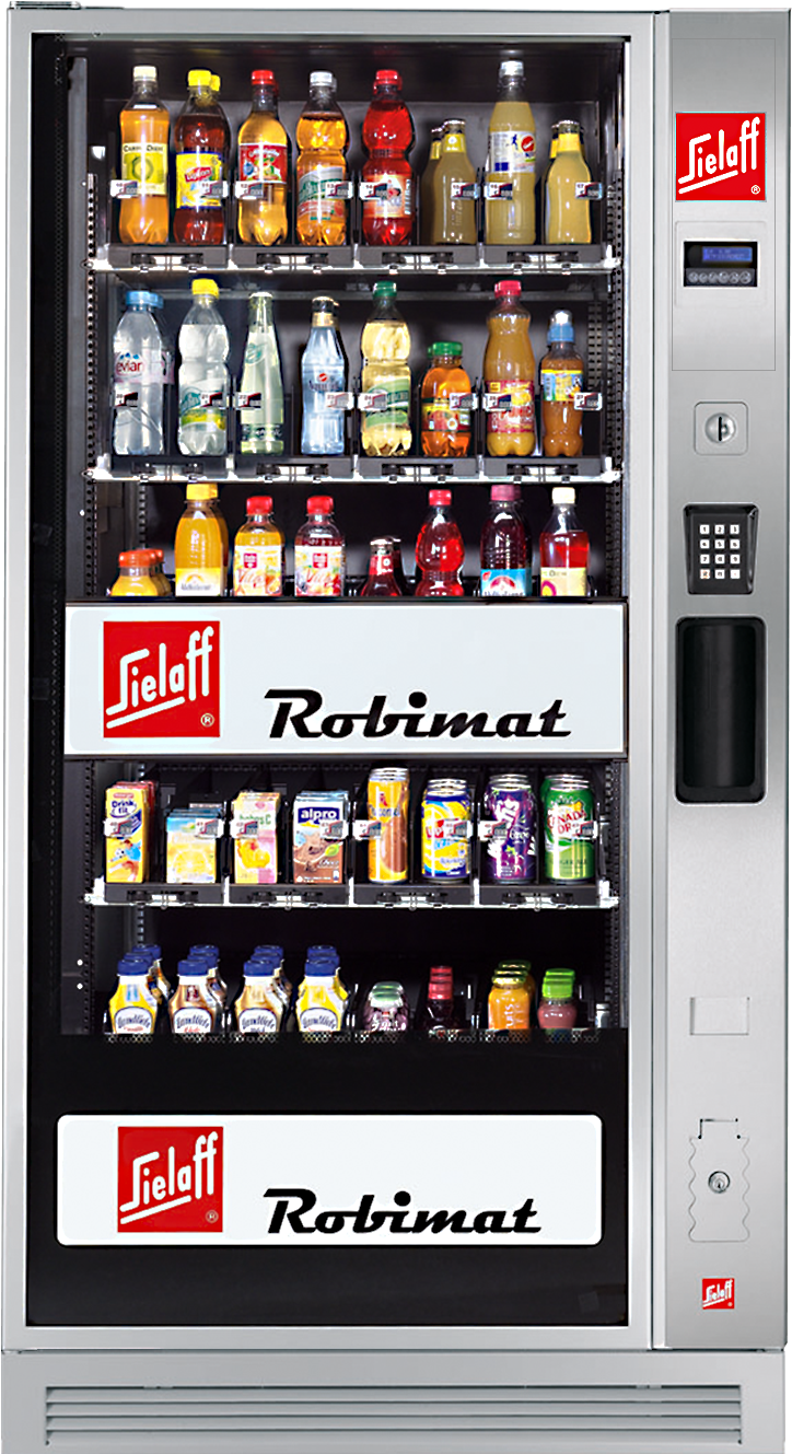 Sielaff Robimat Blikkenautomaat Drankenautomaat Koude - Robimat 99 Clipart (894x1359), Png Download
