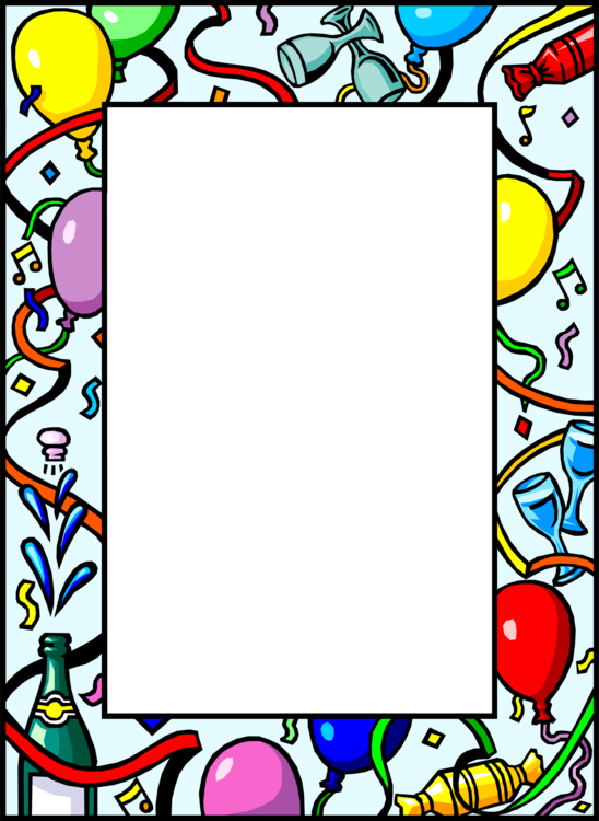 Oakfield Lanes Of Brandon Inc New Year's Eve New Year's - Frame New Year's Eve Clipart (548x750), Png Download