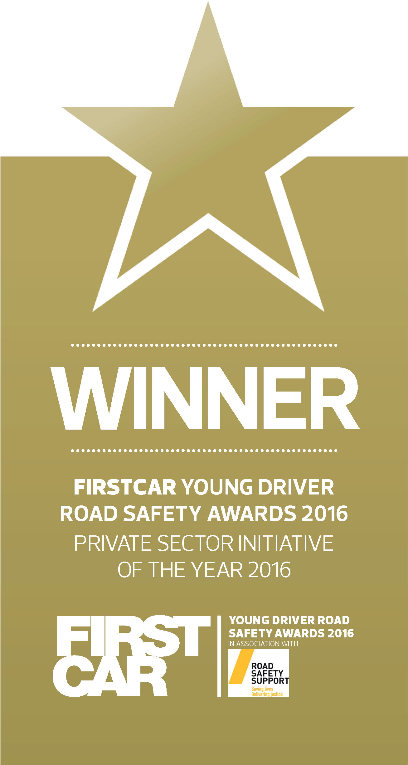 Fc Awards 2016 Private Sector Winner Logo[1] Clipart (2489x3520), Png Download