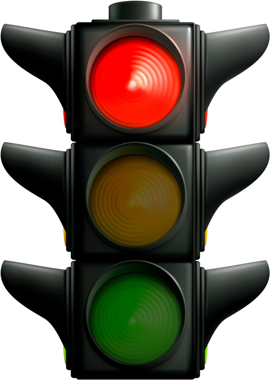Png Images And Cliparts For Web Design - Traffic Lights Transparent Png (870x1223), Png Download