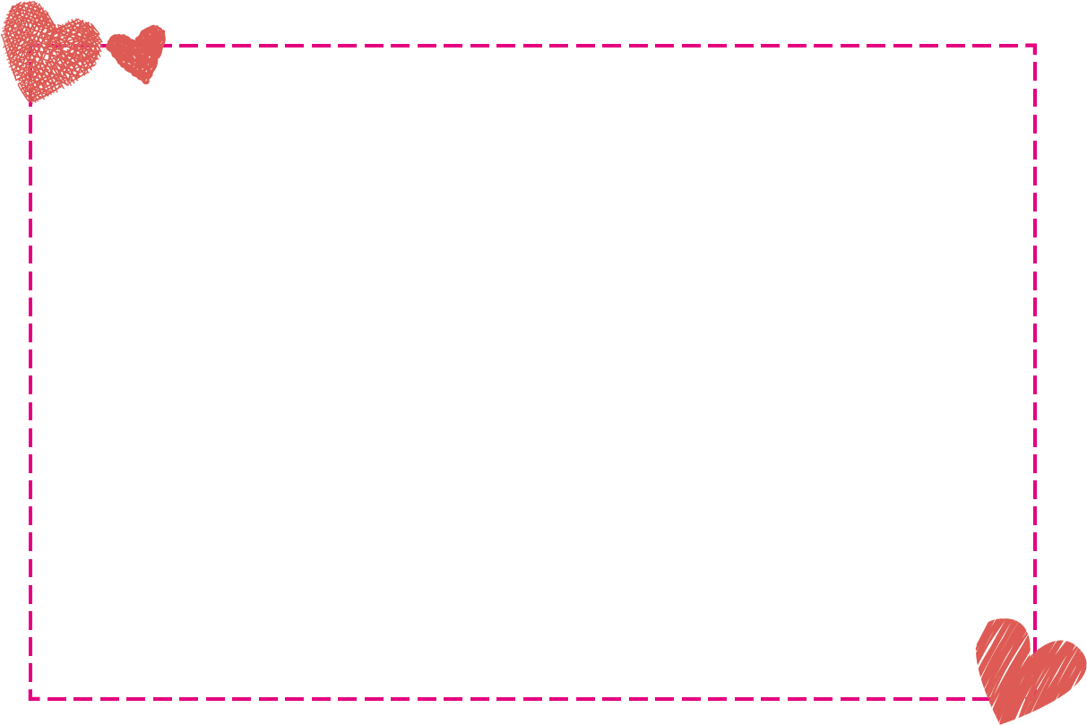 Photo Frame Border Design - Simple Pink Frame Png Clipart - Large Size Png  Image - PikPng