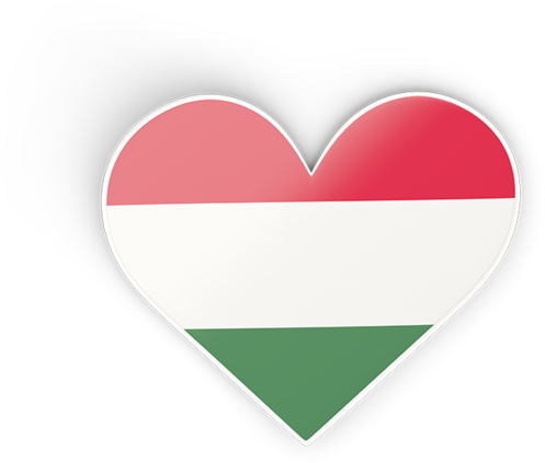 Illustration Of Flag Of Hungary - Hungarian Heart Png Clipart (640x480), Png Download