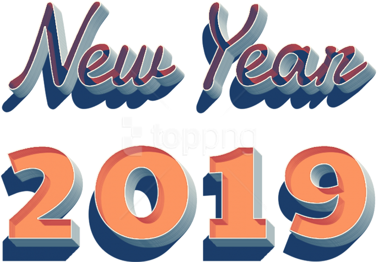 Free Png Download New Year 2019 Png Png Images Background - Background New Year Png Clipart (850x630), Png Download