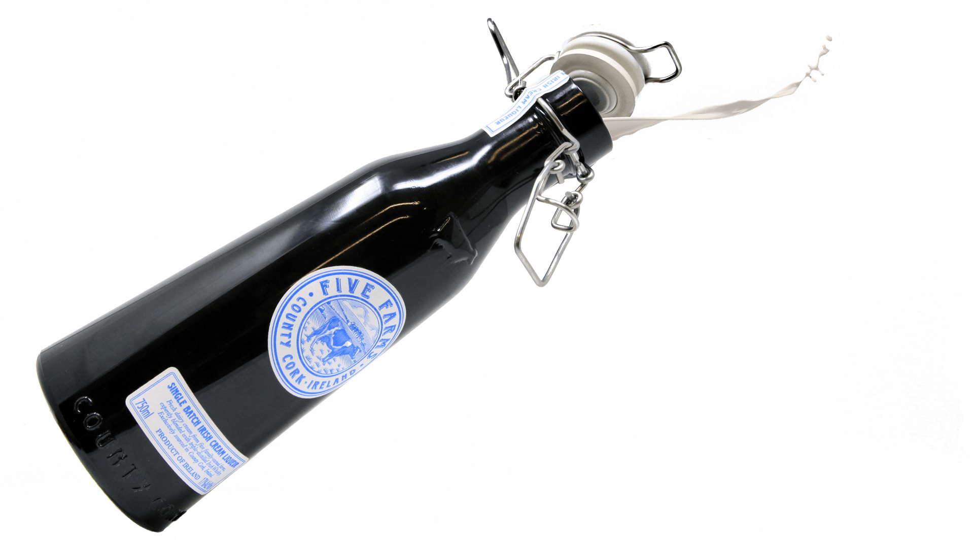 Fivefarmssplash2 - Five Farms Irish Cream Liqueur Clipart (1920x1080), Png Download