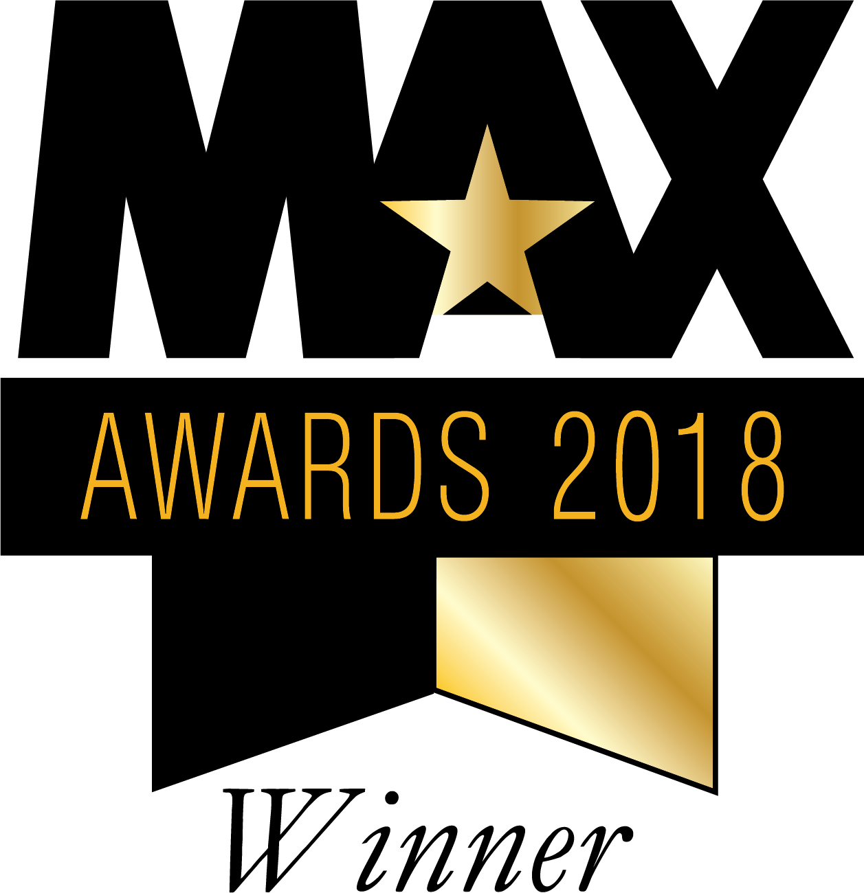 Max Awards 2018 Winner - Graphic Design Clipart (1257x1300), Png Download