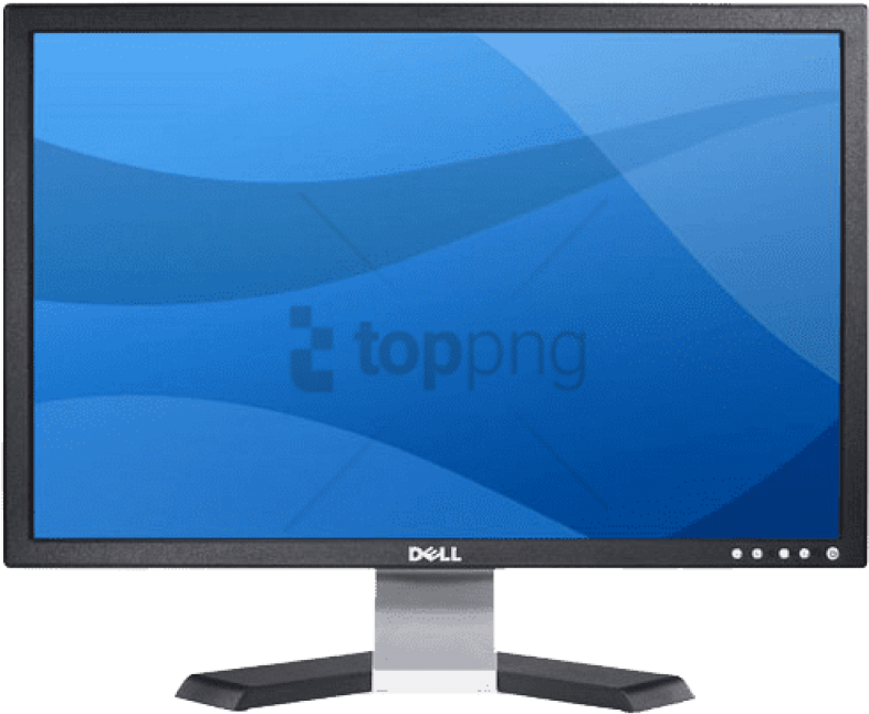 Dell Computer Monitor Png Png Image With Transparent - Dell E197fpf Clipart (850x724), Png Download