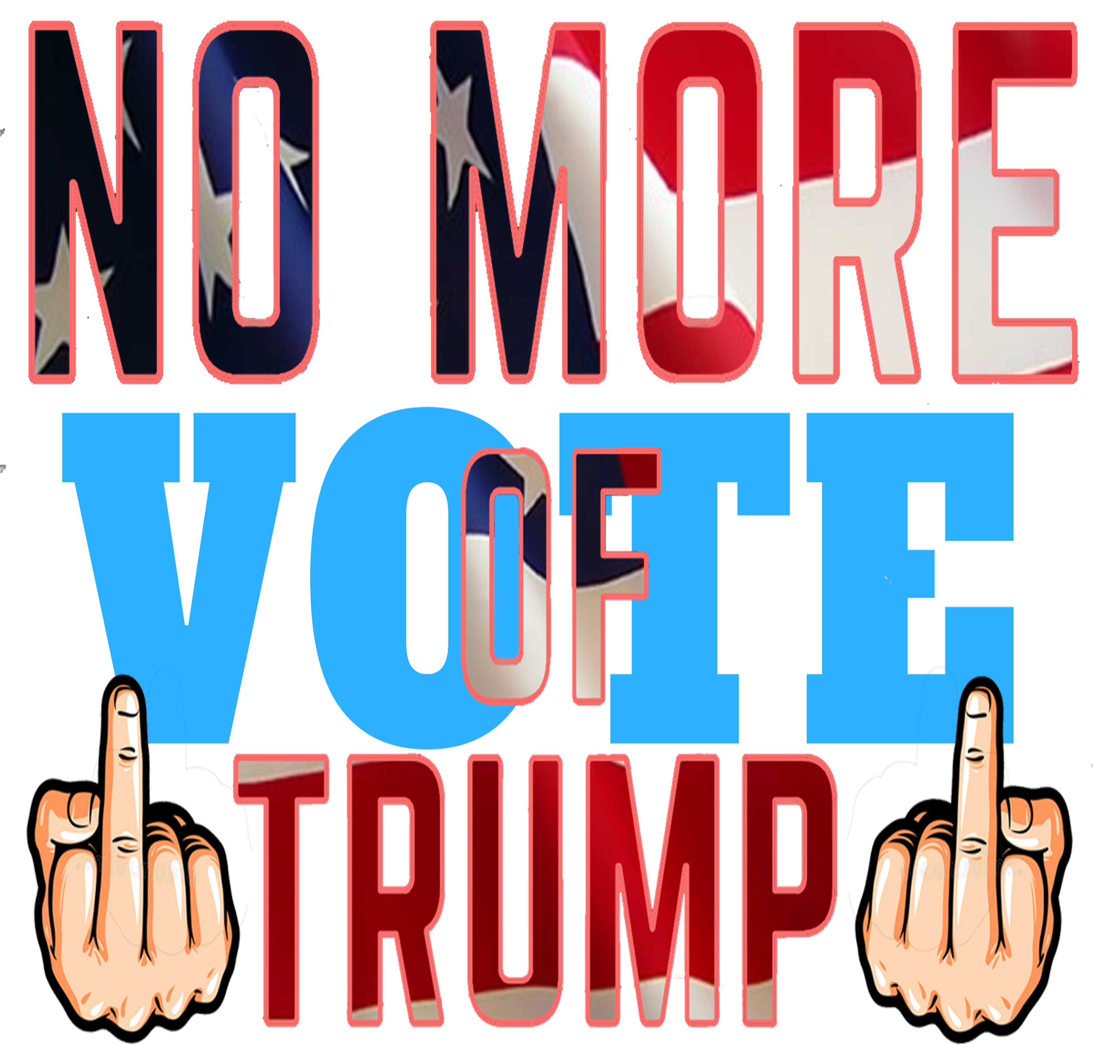 Usa Mid Term Election Vote Vote No More Of Trump - Poster Clipart (4500x5400), Png Download