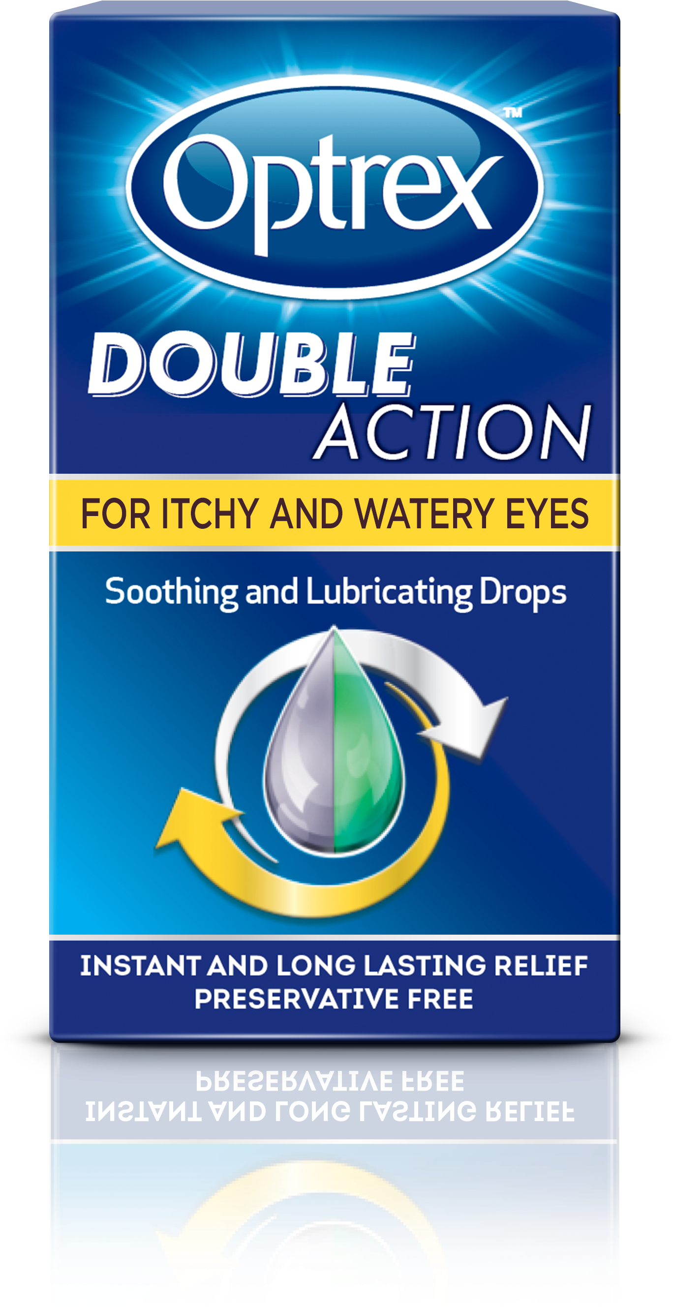 Optrex Eye Clipart (2198x3939), Png Download