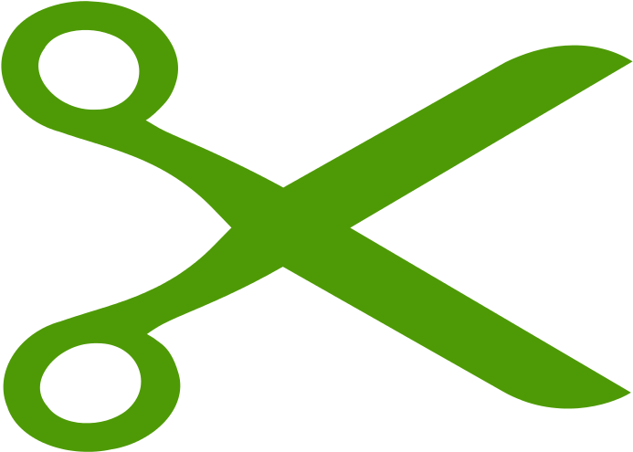 Green Scissors Png Clipart (800x800), Png Download