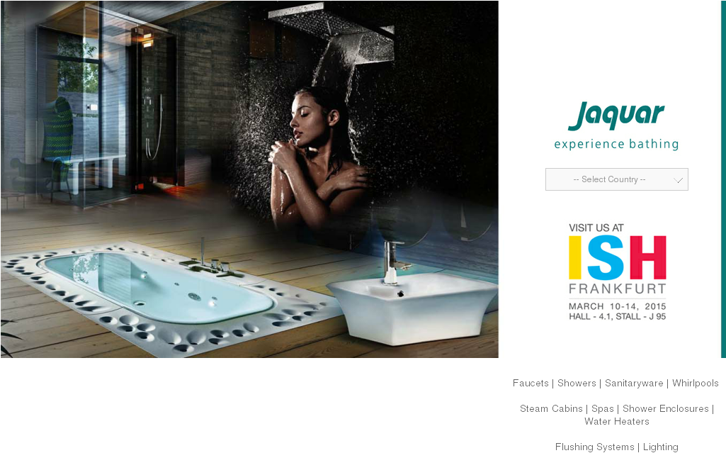 Jaquar Experience Bathing Png Clipart (1024x768), Png Download
