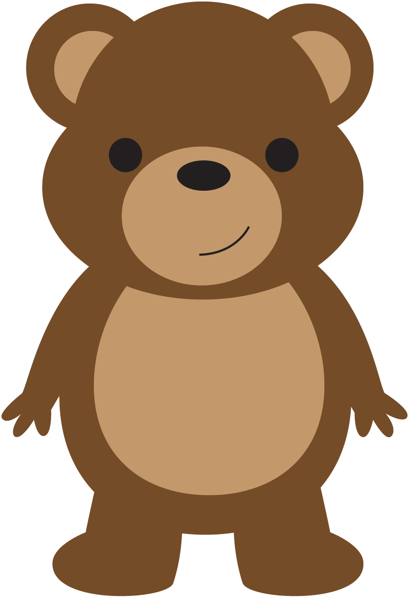 Christmas Bear Png - Baby Bear From Goldilocks Clipart (807x1179), Png Download