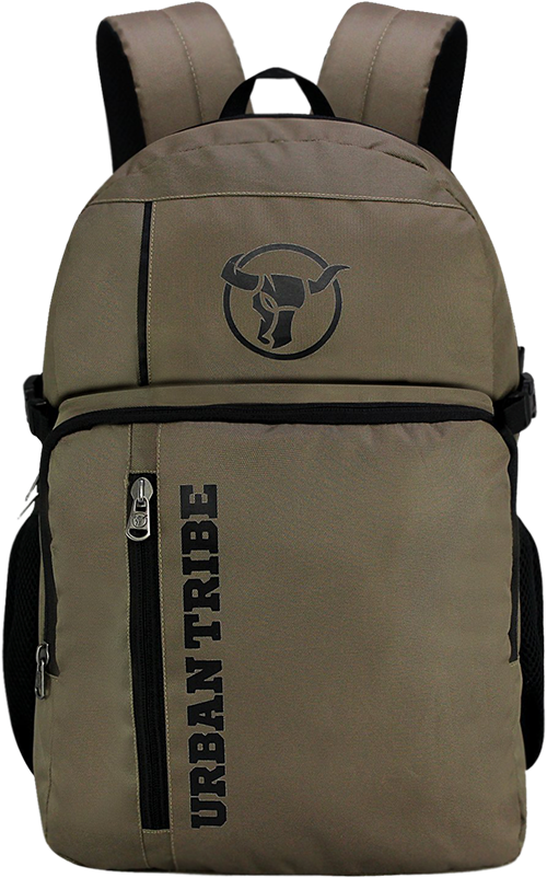 Buy Urban Tribe Trinity Plus Laptop Backpack From Amazon - Bag Clipart (500x802), Png Download