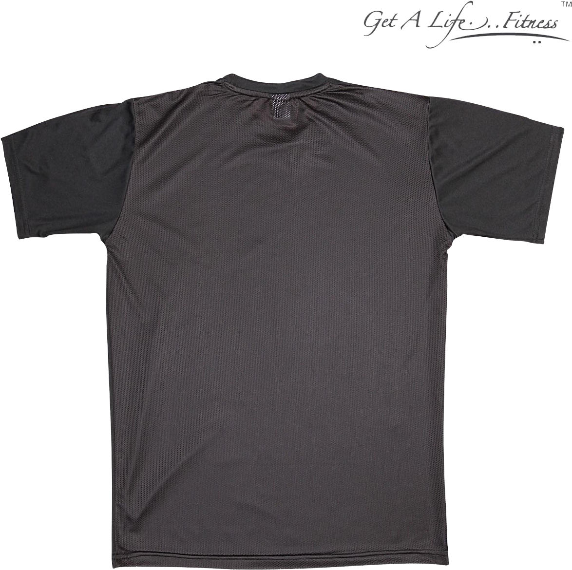 Black Round Back - T-shirt Clipart (1280x1280), Png Download