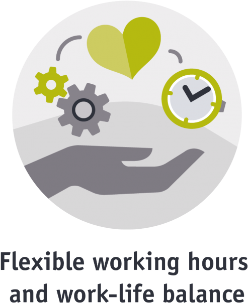 Top 10 Reasons To Work At Intelliad - Icon Work Life Balance Clipart (705x684), Png Download