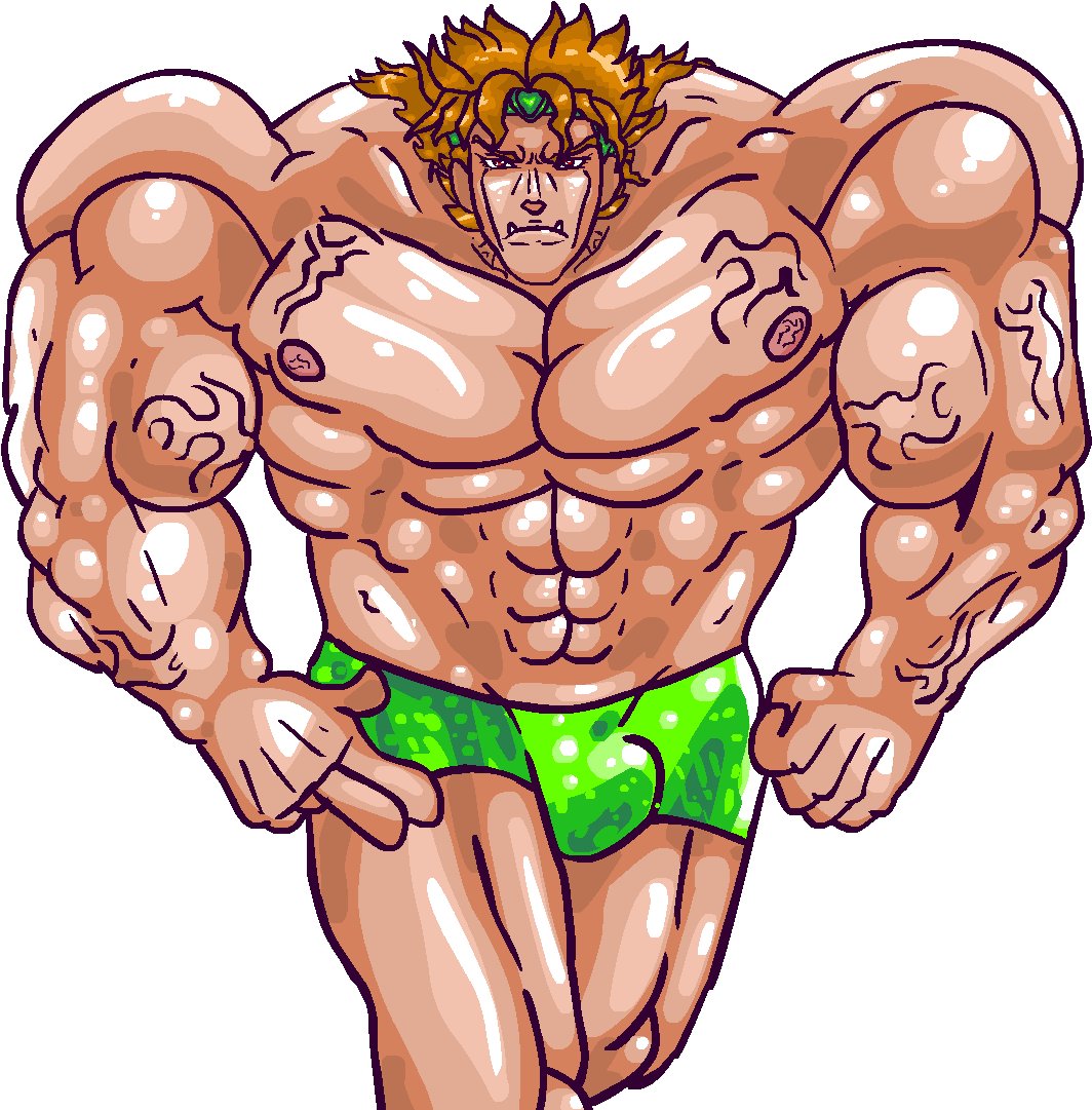 Shitpostcrusaders - Bodybuilding - Cartoon Clipart (1064x1081), Png Download