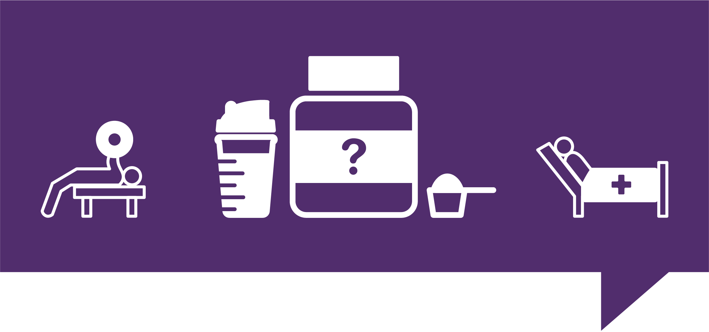 Bodybuilding Supplement Harm " - Graphic Design Clipart (2316x1085), Png Download