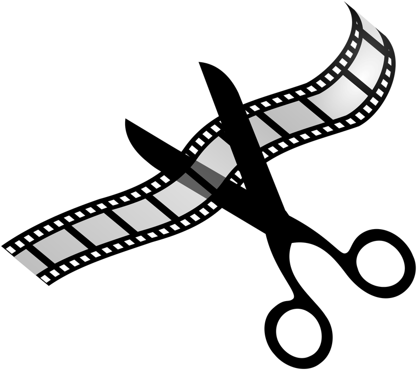 Movie Editor Cliparts - Video Editing Clip Art - Png Download (816x725), Png Download